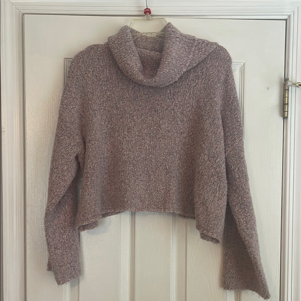 Sincerely Jules Cozy Pink Cropped Sweater